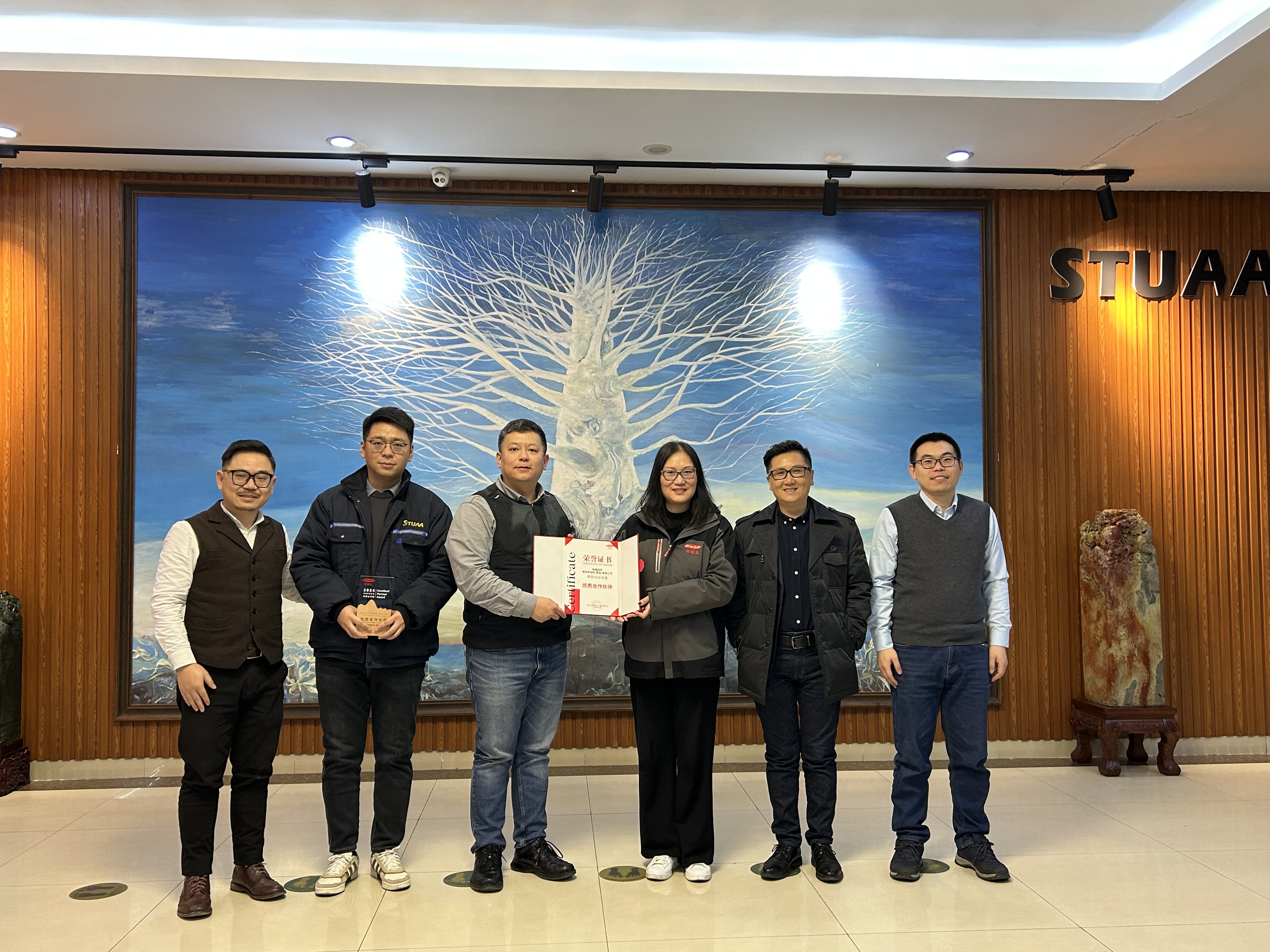 STUAA(斯图)与Fronius(伏能士)携手共进